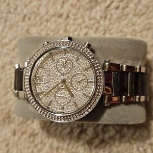🛑MICHAEL KORS Parker Glitz Watch
